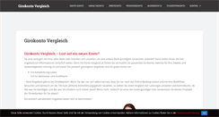 Desktop Screenshot of konto-vergleich.at